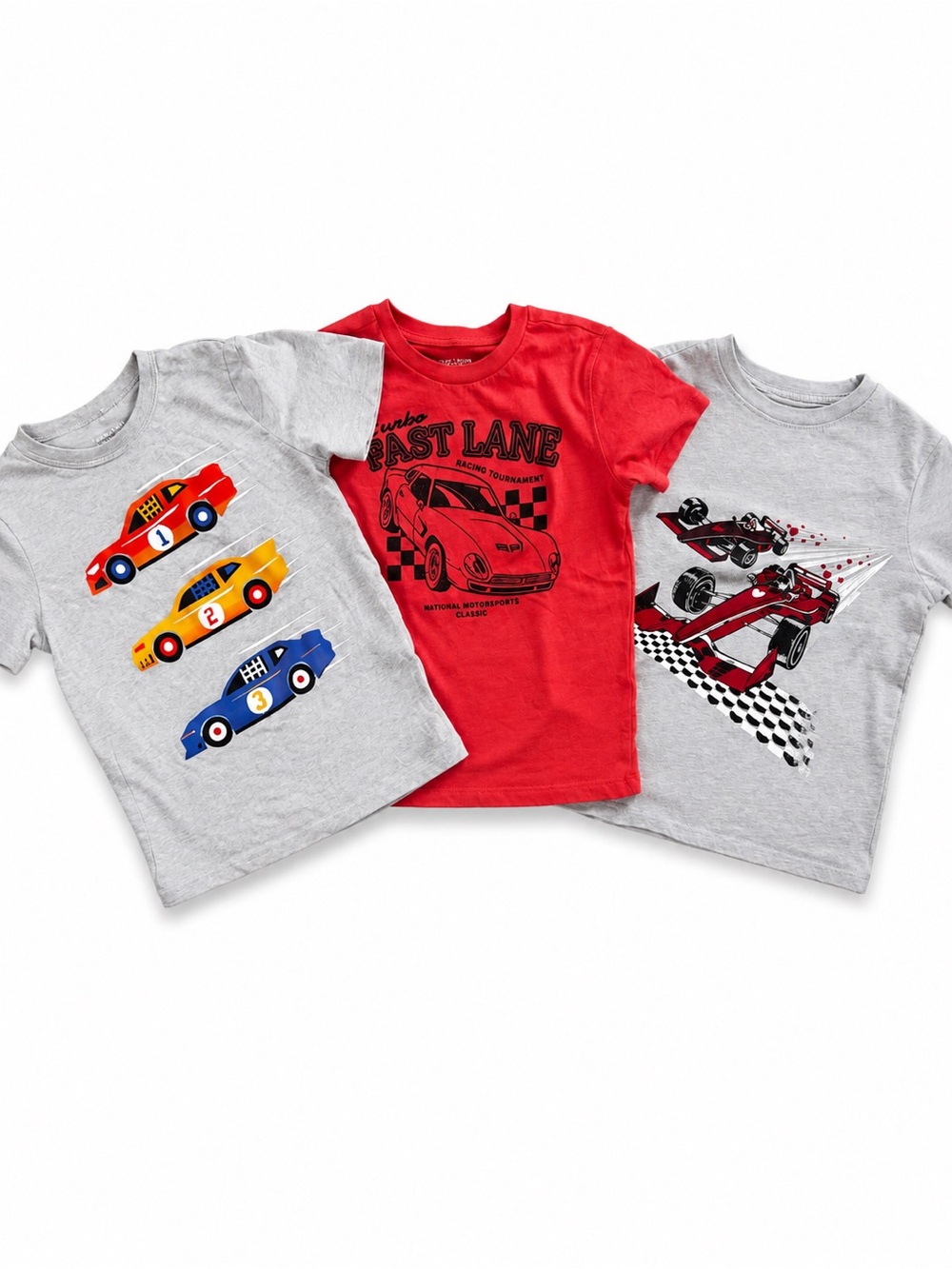 5T Race Car Shirt Bundle | Cat & Jack, 365 Kids & Children’s Place Lot